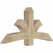 Ekena Millwork Davenport Rough Sawn Timber Gable Bracket, Douglas Fir, 60"W x 30"H x 6"D x 6"F, 12/12 Pitch GBW060X30X0606DAV00RDF - alternate 3